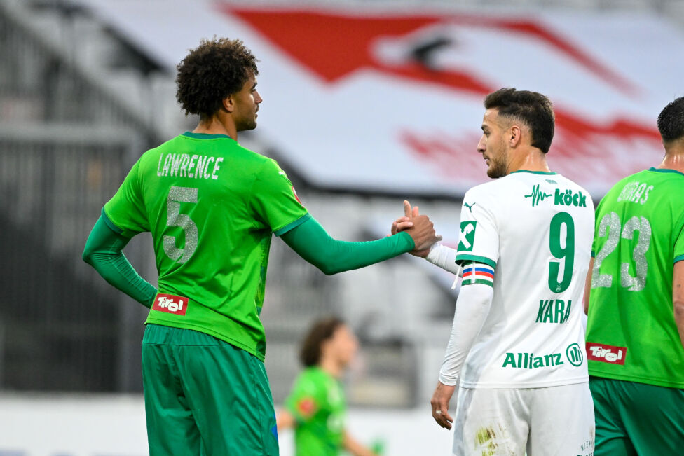 Mit Mühe: Rapid holt Punkt gegen WSG Tirol