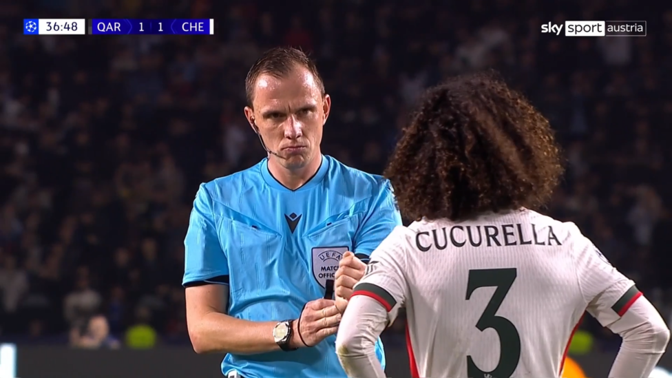 Bei CL-Debüt: Gishamer pfeift Handelfmeter gegen Chelsea