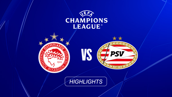 HIGHLIGHTS | Olympiakos Piräus - PSV Eindhoven | 4. Spieltag