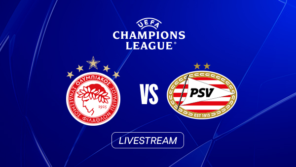 LIVE: Olympiakos – PSV Eindhoven