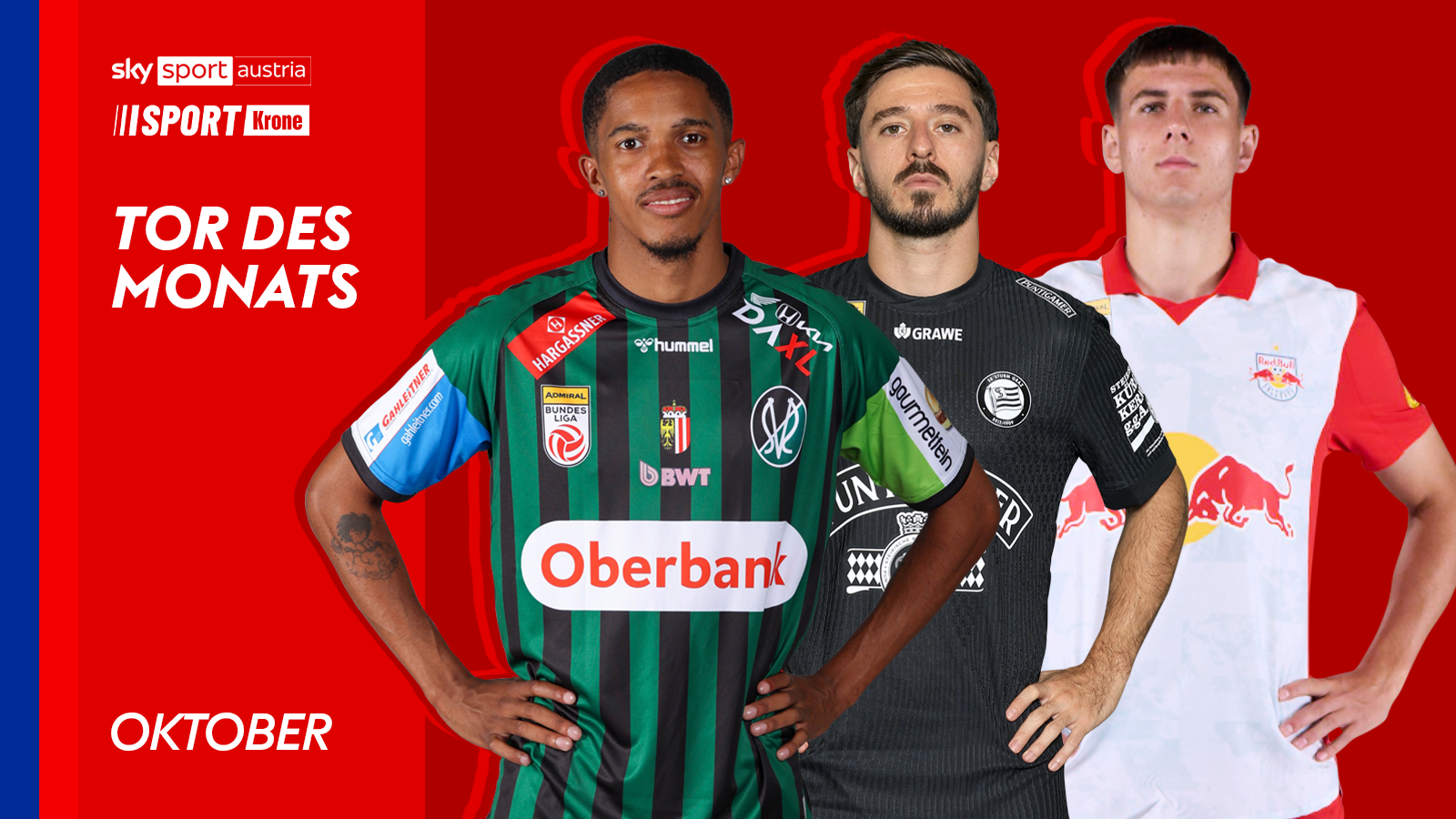 VOTING: Wer hat das Tor des Monats Oktober erzielt? - Sky Sport Austria