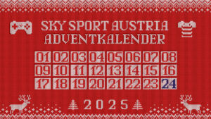 Mit dem Sky Sport Austria Adventkalender können Sky-Userinnen und -User bis Weihnachten täglich tolle Preise gewinnen