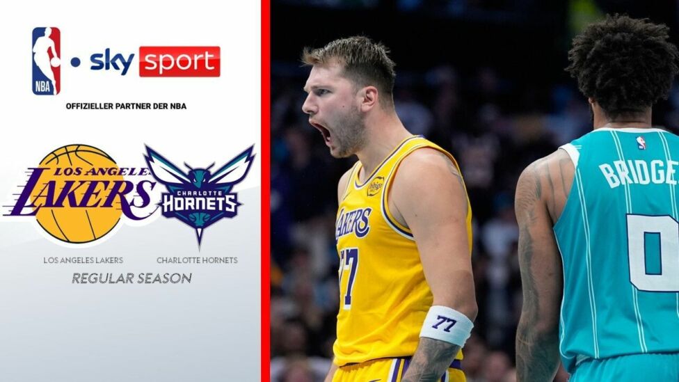 Doncic-Gala bei Lakers-Sieg über Charlotte Hornets