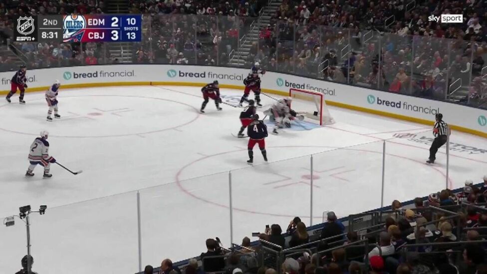 HIGHLIGHTS | Columbus Blue Jackets - Edmonton Oilers 5:4 | Regular Season