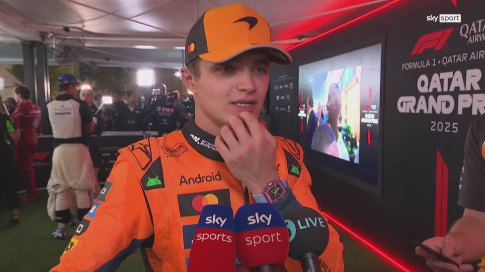 ''Es ist hart'' - Norris nach verlorenem Poker in Katar