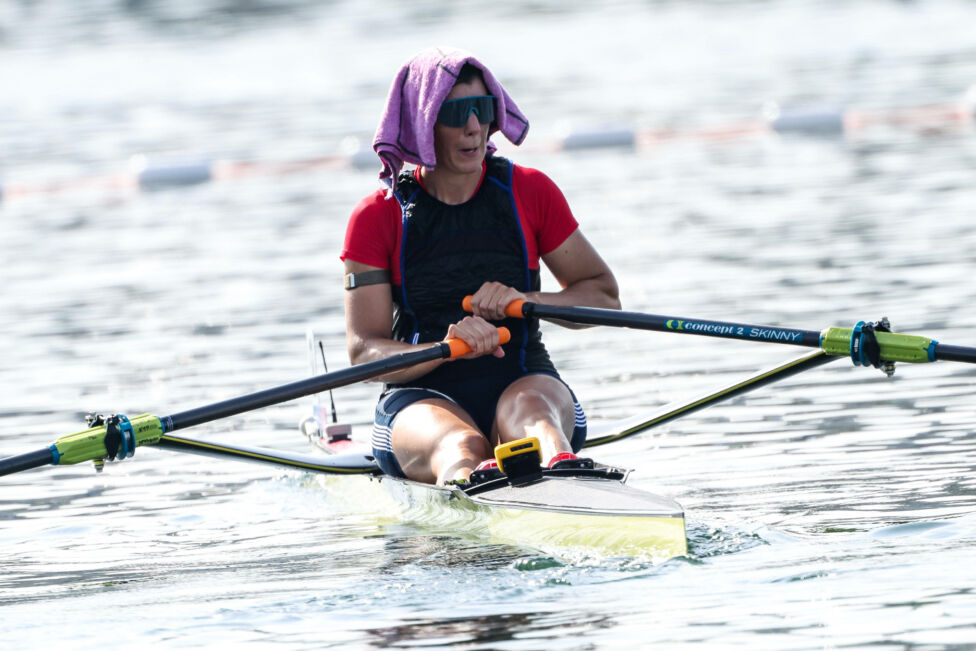 Titelverteidigerin Magdalena Lobnig hat bei der Küsten-Ruder-WM vor Manavgat in der Türkei im olympischen Beach-Sprint S