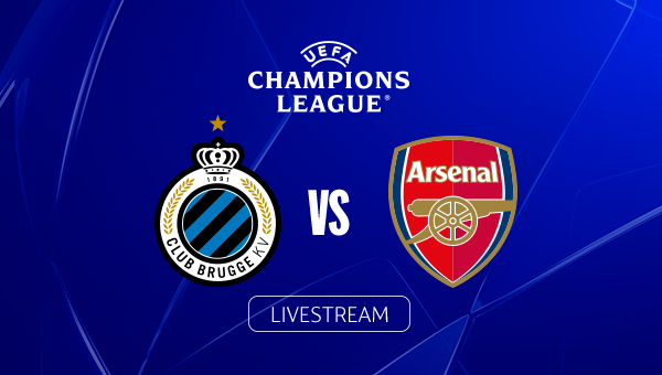 LIVE: Club Brügge - FC Arsenal