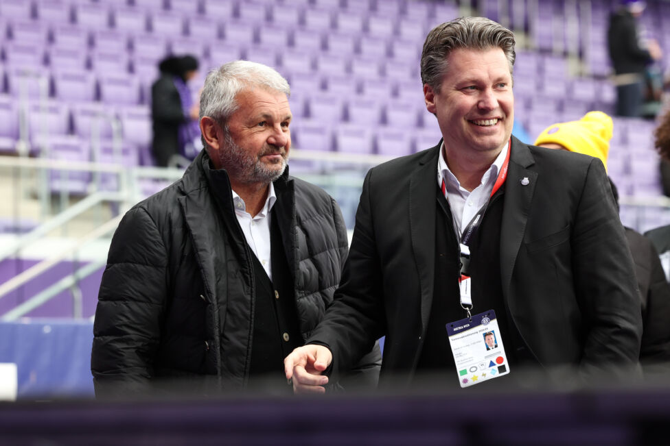 Vor acht Monaten feierten Harald Zagiczek und Jürgen Werner beim ViolaTalk den 114. Geburtstag der Wiener Austria noch S