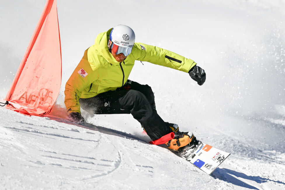 Snowboarder Arvid Auner (Bild) hat im Frühjahr die kleine Kristallkugel und WM-Silber im Engadin gewonnen