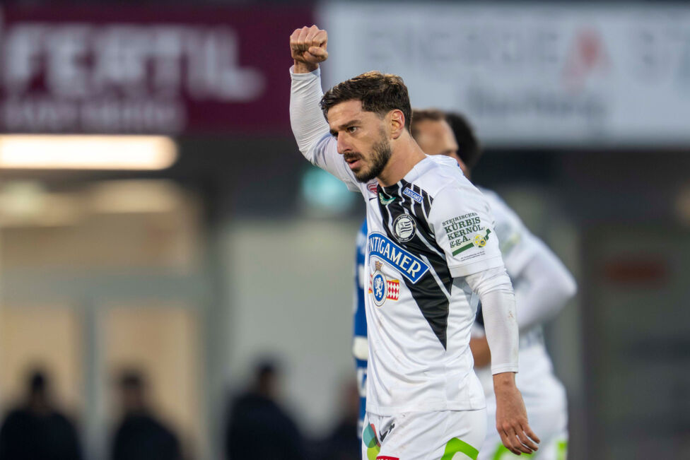 Sturm Graz hat sich am Sonntag zumindest nach Verlustpunkten gerechnet wieder an die Spitze der ADMIRAL Bundesliga geset