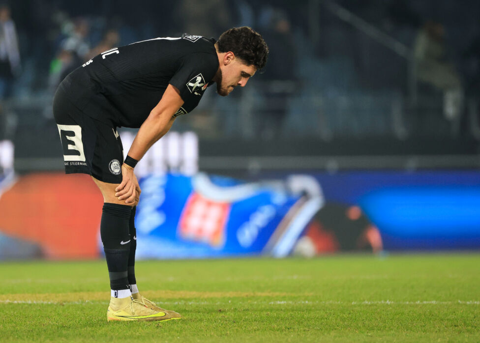 Vor dem Kräftemessen im Grazer Derby hängt Sturm Graz in den Seilen