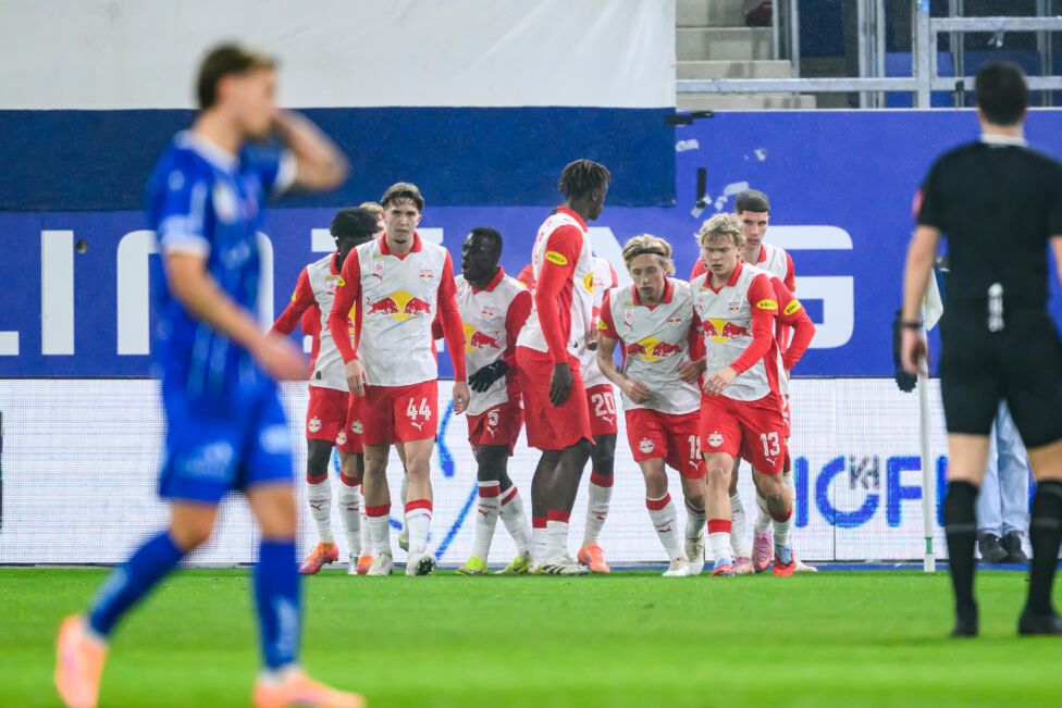 Red Bull Salzburg hat nach drei sieglosen Runden in der ADMIRAL Bundesliga wieder voll angeschrieben