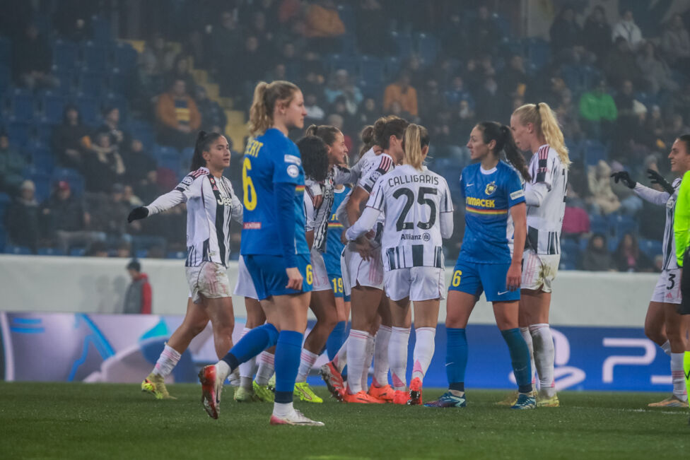 SKN-Frauen auch gegen Juventus chancenlos