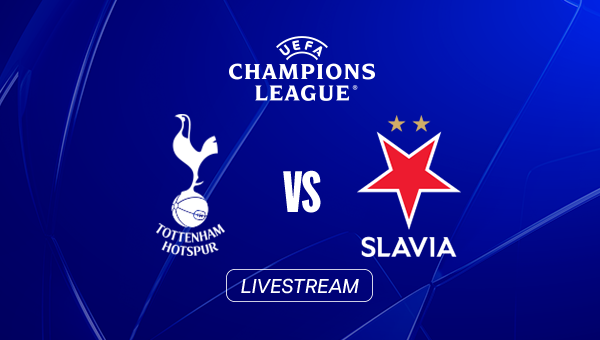 LIVE: Tottenham Hotspur - Slavia Prag
