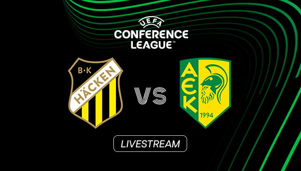 LIVE: BK Häcken - AEK Larnaca