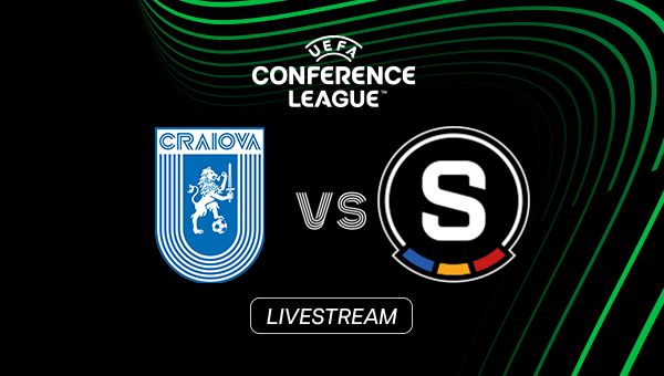 LIVE: Universitatea Craiova - Sparta Prag