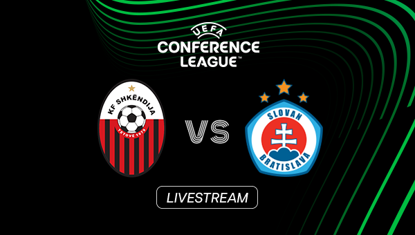 LIVE: Shkendija - Slovan Bratislava