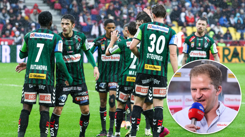 Die SV Ried kann in der ADMIRAL Bundesliga auf eine gelungene Herbstsaison zurückblicken - Sportchef Wolfgang Fiala zieh