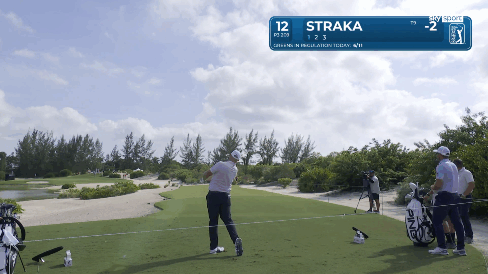 Straka in der Führungsgruppe der Hero World Challenge nach Tag eins