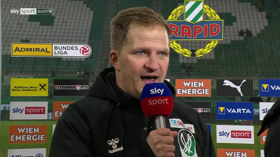 "Unglaublich": Fiala über historischen Erfolg in Hütteldorf erfreut