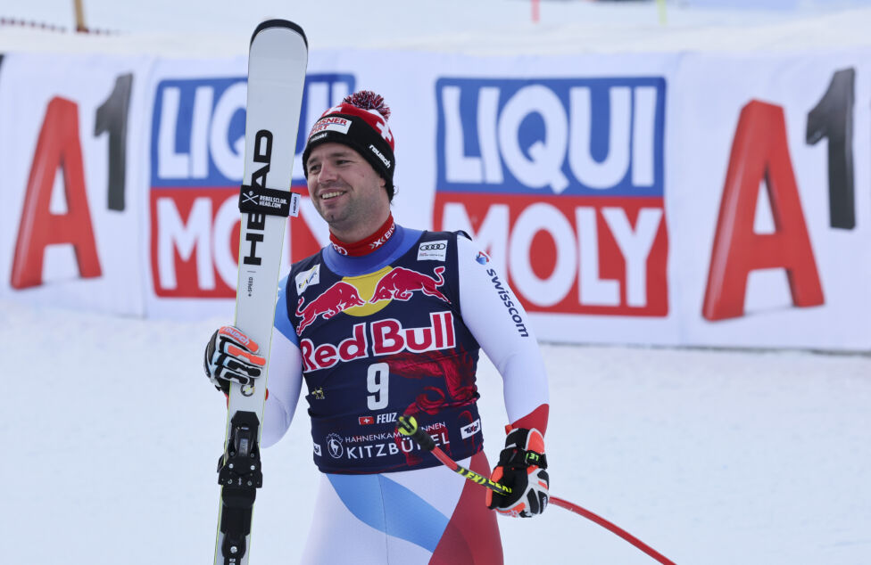 2022: Beat Feuz (SUI) gewinnt die 1. Abfahrt