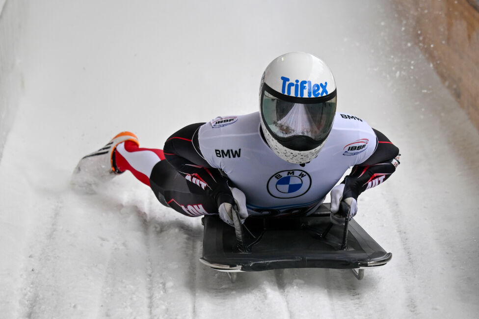 Der Tiroler Florian Auer (Bild) hat am Mittwoch beim Skeleton-Weltcup der Männer in St. Moritz Rang elf belegt und damit
