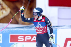 Die US-Amerikanerin Lindsey Vonn hat den nächsten Erfolg im alpinen Ski-Weltcup gefeiert