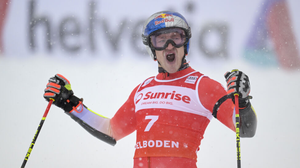 Marco Odermatt hat in seinem Wohnzimmer Adelboden mit einer weiteren brillanten Vorstellung zum fünften Mal hintereinand