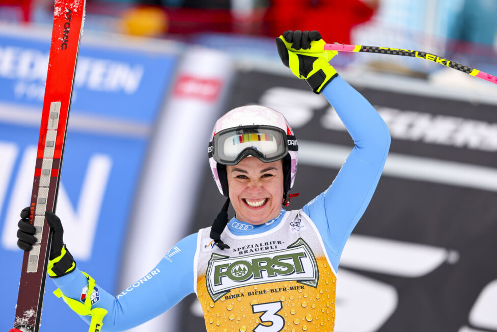 Premierensieg! Delago gewinnt Tarvisio-Abfahrt