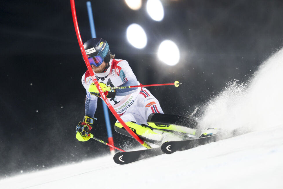 Der Norweger Atle Lie McGrath führt nach dem 1. Durchgang des Weltcup-Slaloms in Schladming