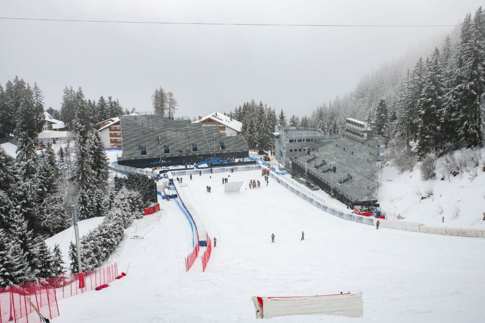 Ein Training muss den Abfahrerinnen für das Rennen am Freitag in Crans-Montana (10.00) reichen