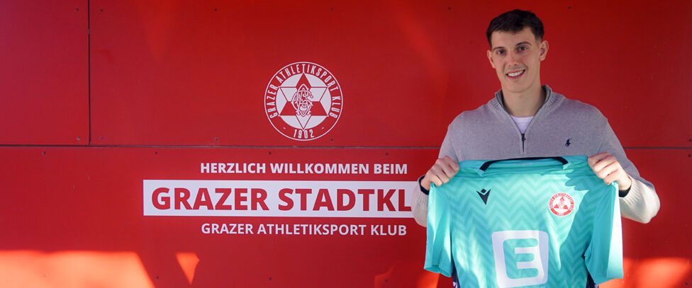 Der GAK hat sein Torhüterteam verstärkt und Franz Stolz verpflichtet. Der 24-Jährige unterschrieb einen Leihvertrag bis 