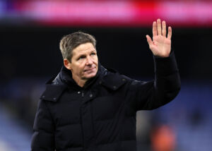 Der österreichische Trainer Oliver Glasner steht vor dem Abschied bei Premier-League-Klub Crystal Palace