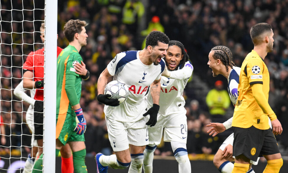 Borussia Dortmund hat im Rennen um die Top acht der UEFA Champions League eine heftige Niederlage bei Tottenham Hotspur 