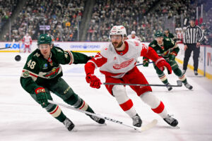 Kasper mit Assist bei 3:4 der Wings gegen die Wild