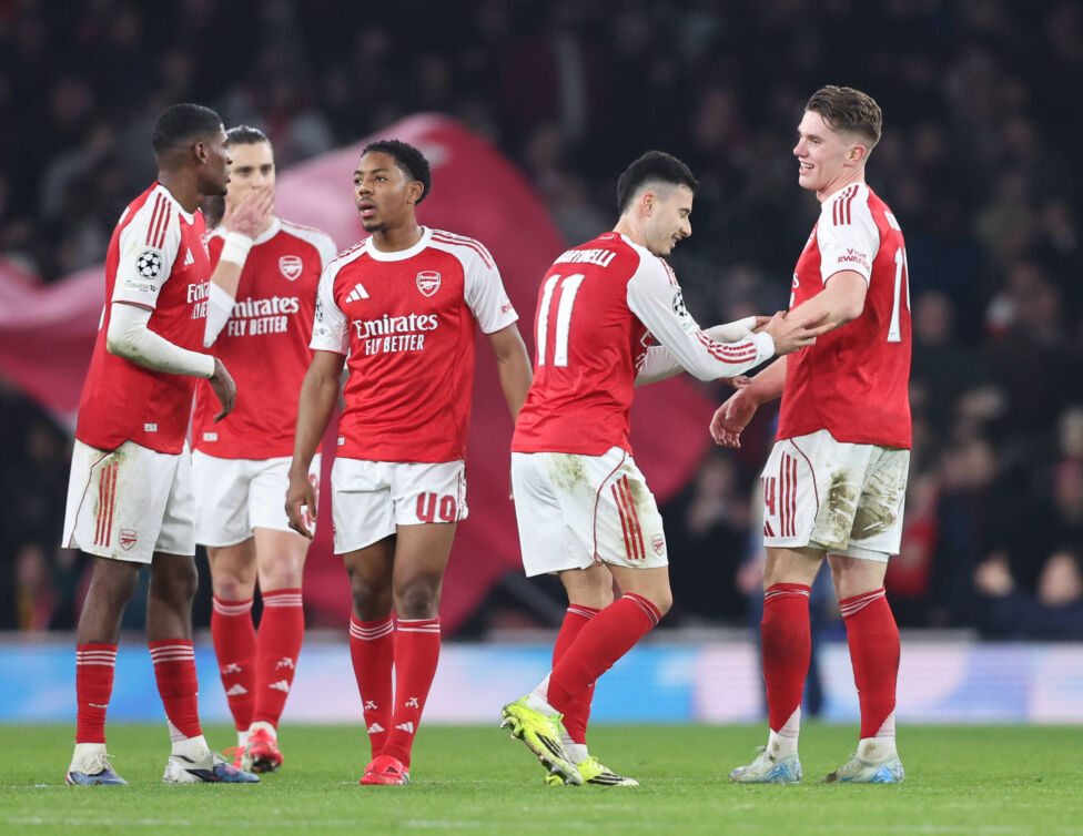 Der FC Arsenal hat die Ligaphase der UEFA Champions League ohne Punktverlust überstanden