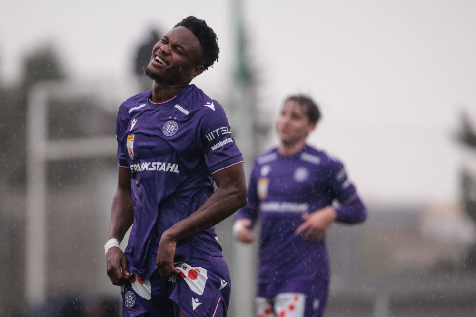 Die Wiener Austria muss in den kommenden Wochen auf Offensivspieler Kelvin Boateng verzichten