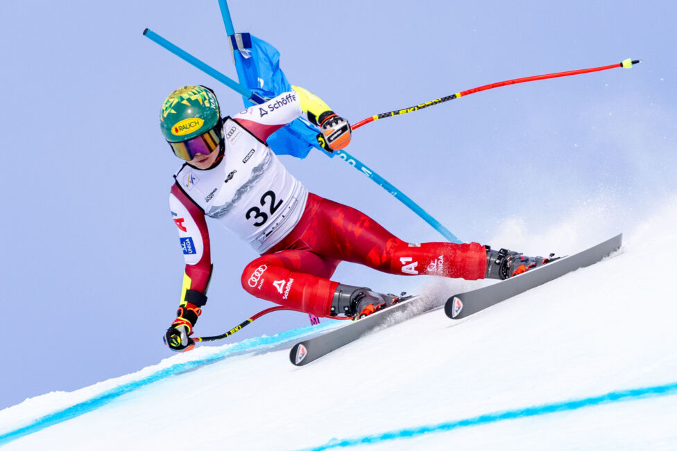 Julia Scheib geht nach einer "für mich fast perfekten Saison bisher" als eine der Favoritinnen in den Riesentorlauf am S