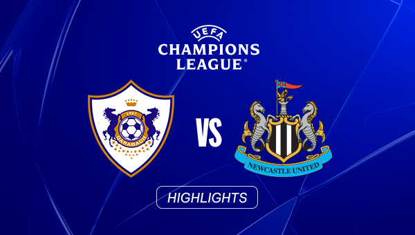 HIGHLIGHTS | Qarabag - Newcastle United | Playoff-Hinspiel