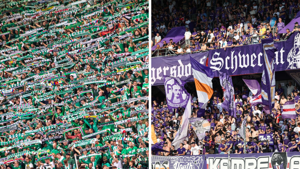 Austria und Rapid hoffen auf 348. Wiener Derby ohne Randale