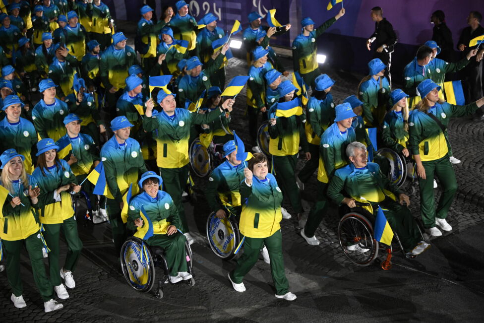Ukrainische Athletinnen bei den Paralympic Games in Paris 2024.