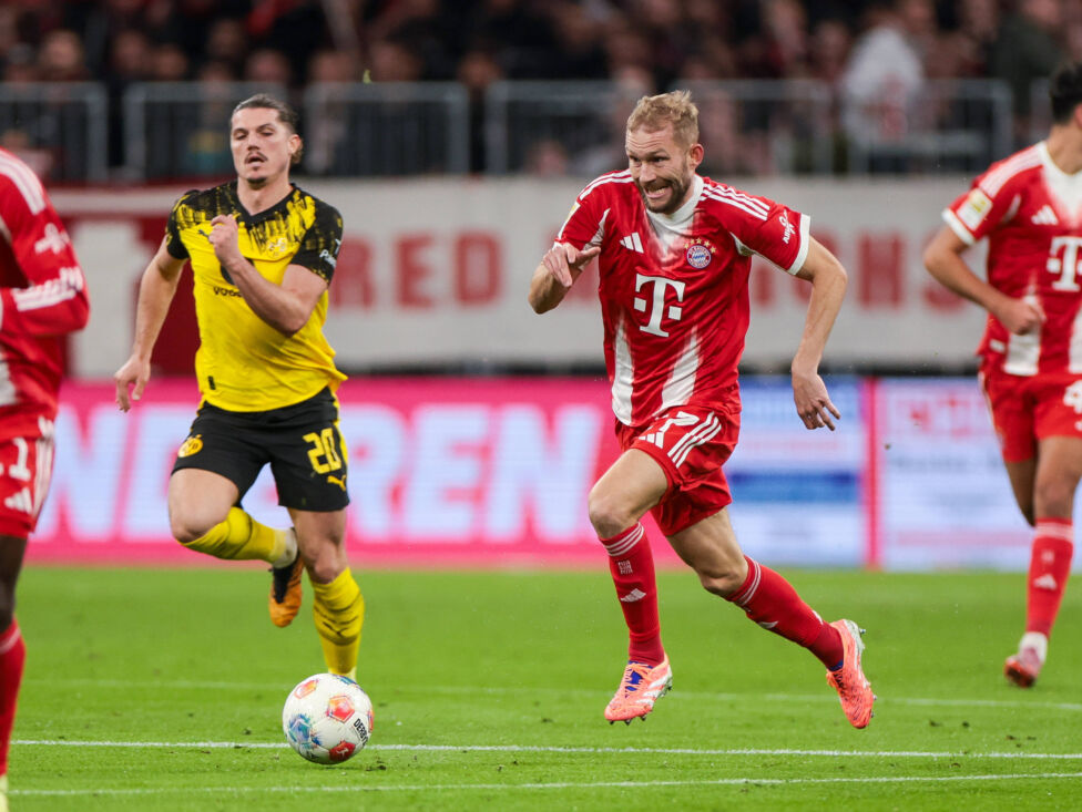 In der deutschen Bundesliga kommt es am Samstagabend zum Gipfeltreffen zwischen Borussia Dortmund und Bayern München.