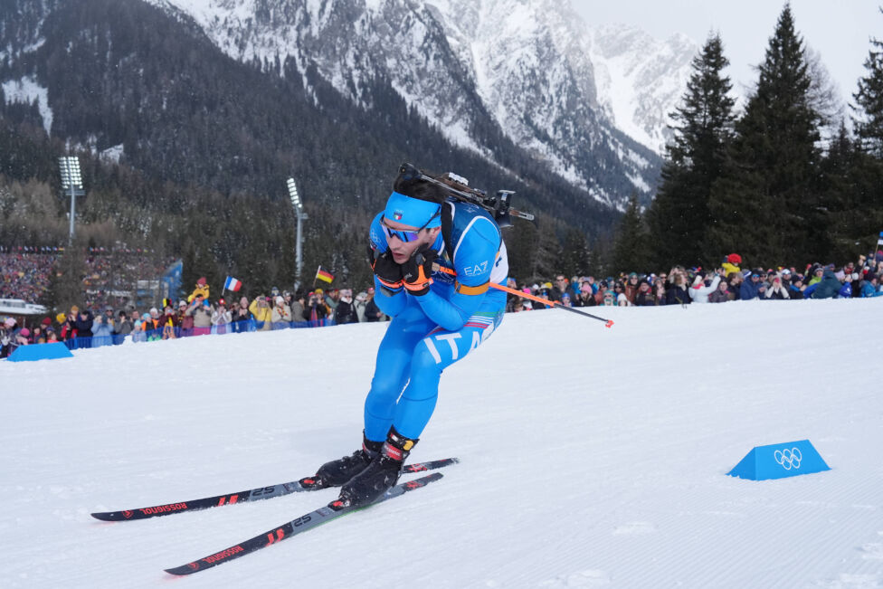 Nach Schrecksekunde: Biathlet Giacomel am Herz operiert