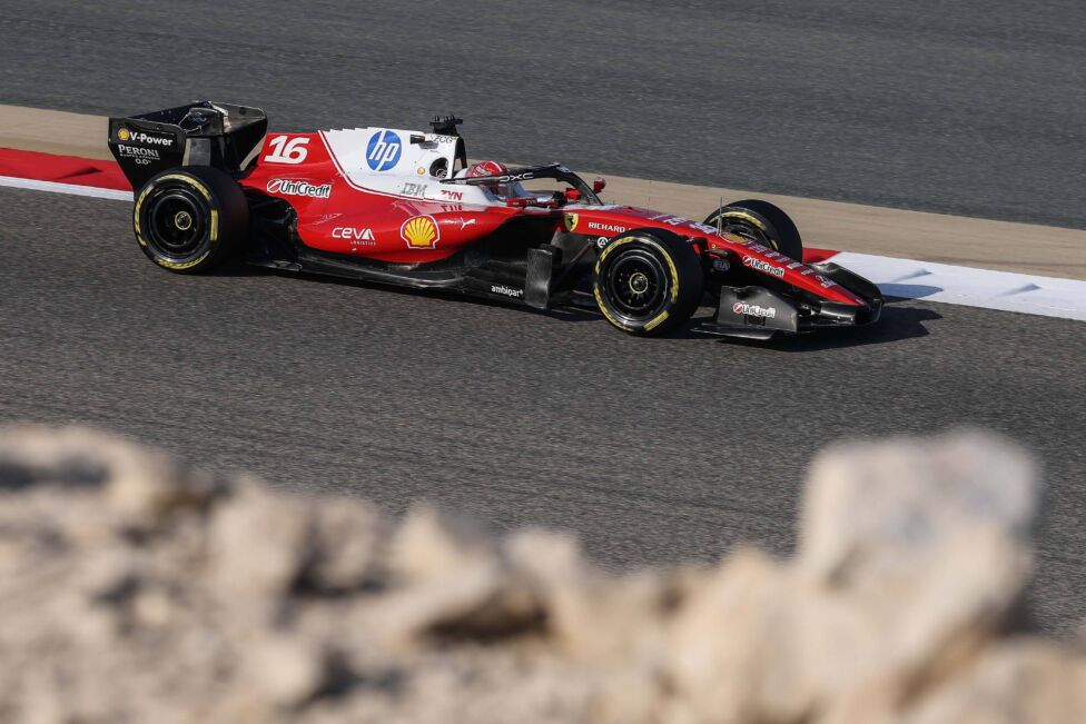 Ferrari-Pilot Leclerc am letzten Testtag in Bahrain klar voran