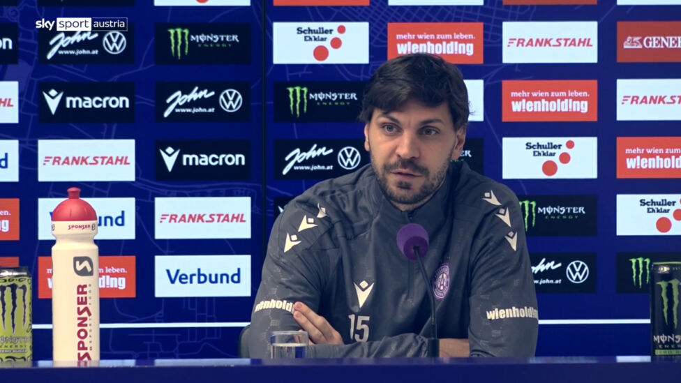 Neue Rapid-Taktik - Dragovic: "Für uns auch ein Vorteil"