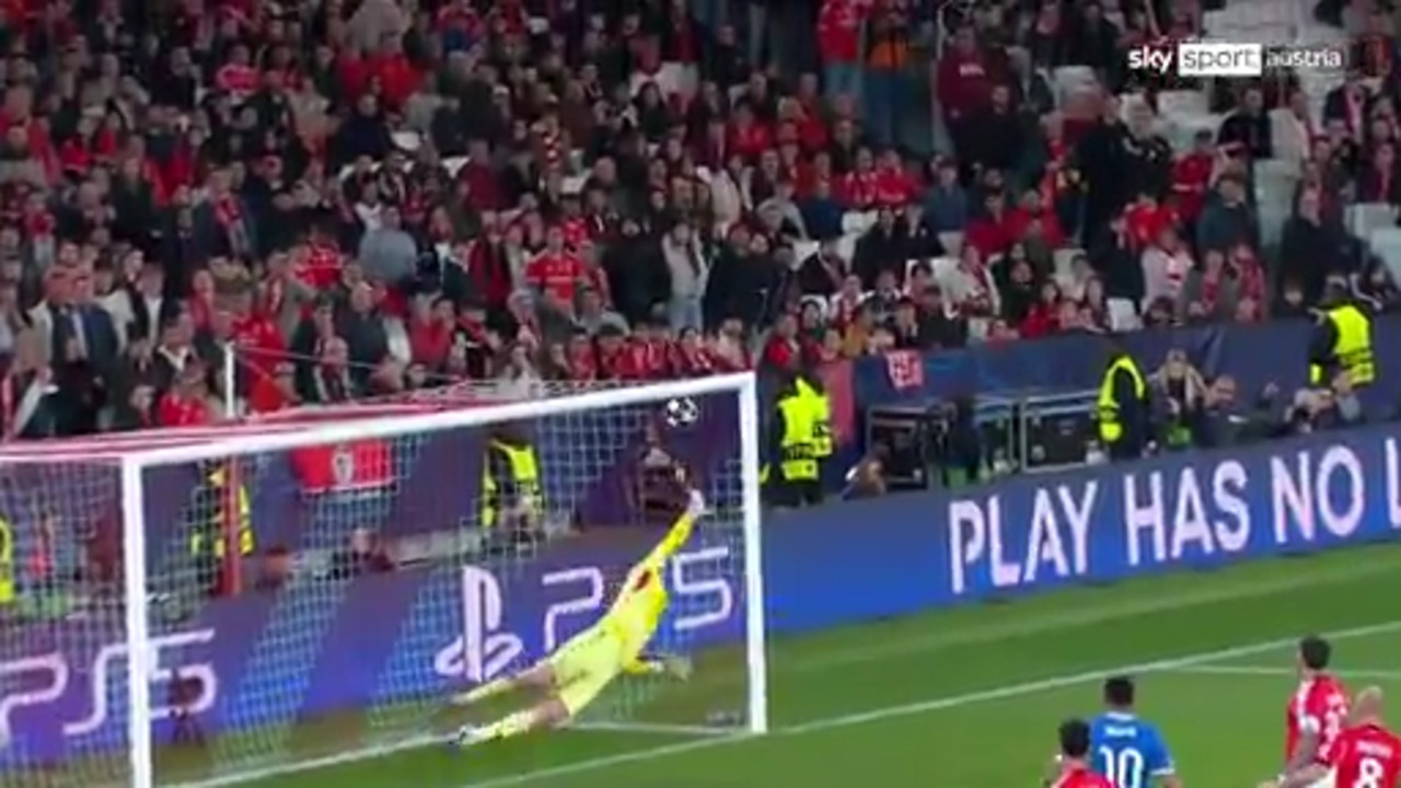 Tor – 0:1 Vinicius Junior (50.) | BEN-RMA - Sky Sport Austria