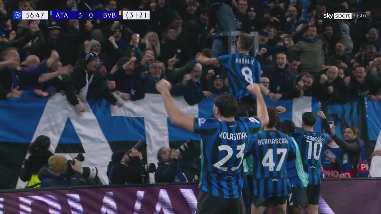 Tor - 3:0 Mario Pasalic (57.) | ATA-BVB - Sky Sport Austria