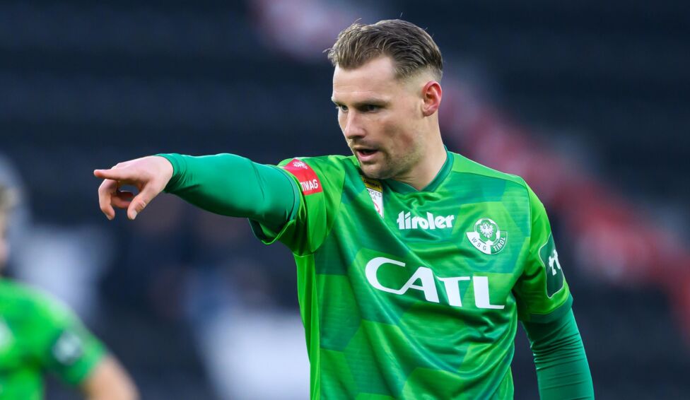 WSG Tirol verlängert mit Baden Frederiksen