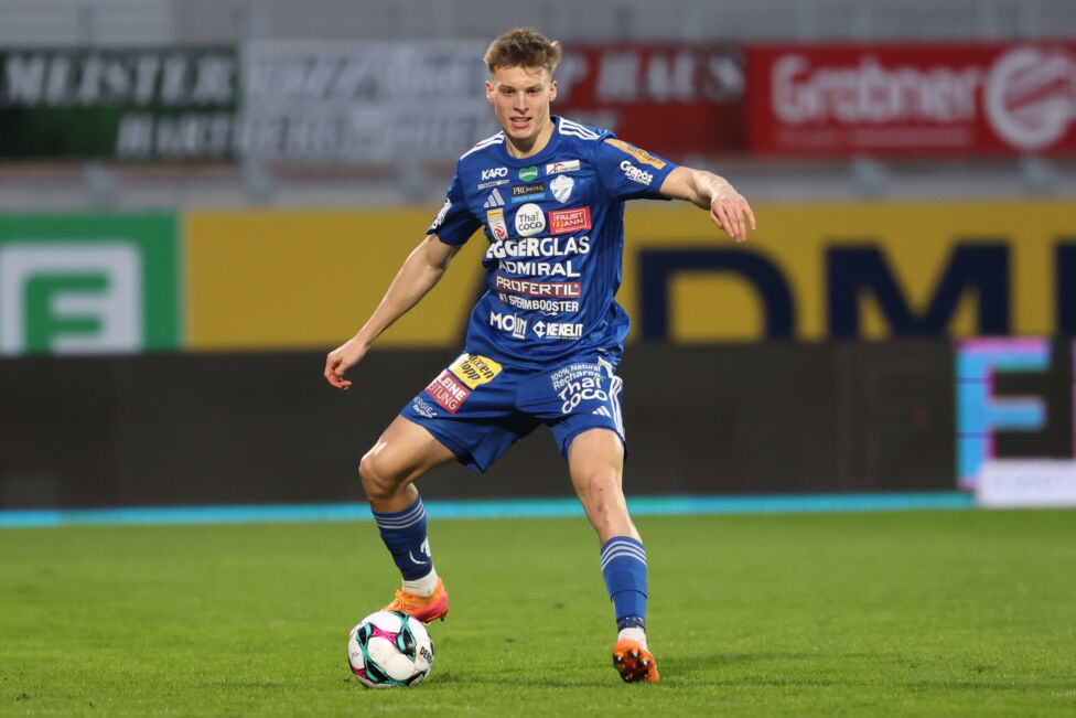 Hibsbotschaft für Dominic Vincze (Foto) und den TSV Hartberg