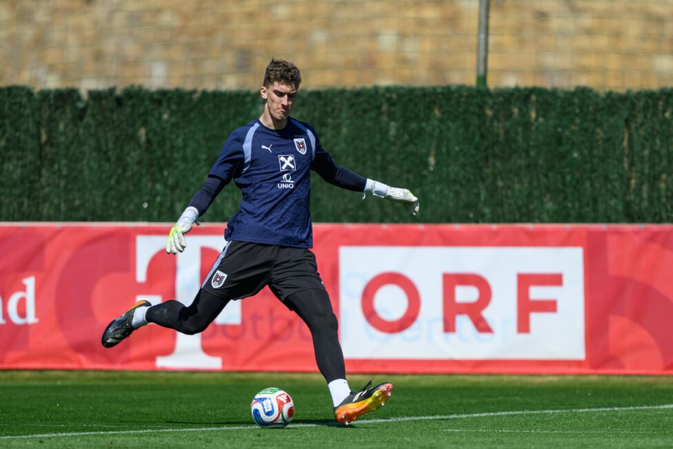 Ein moderner Torhüter-Riese: Wiegeles Chance im ÖFB-Team